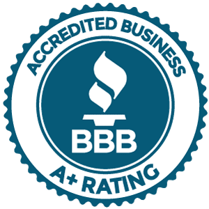 bbb accredited painting company badge