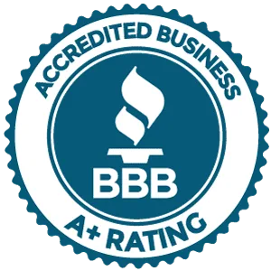 bbb accredited painting company badge