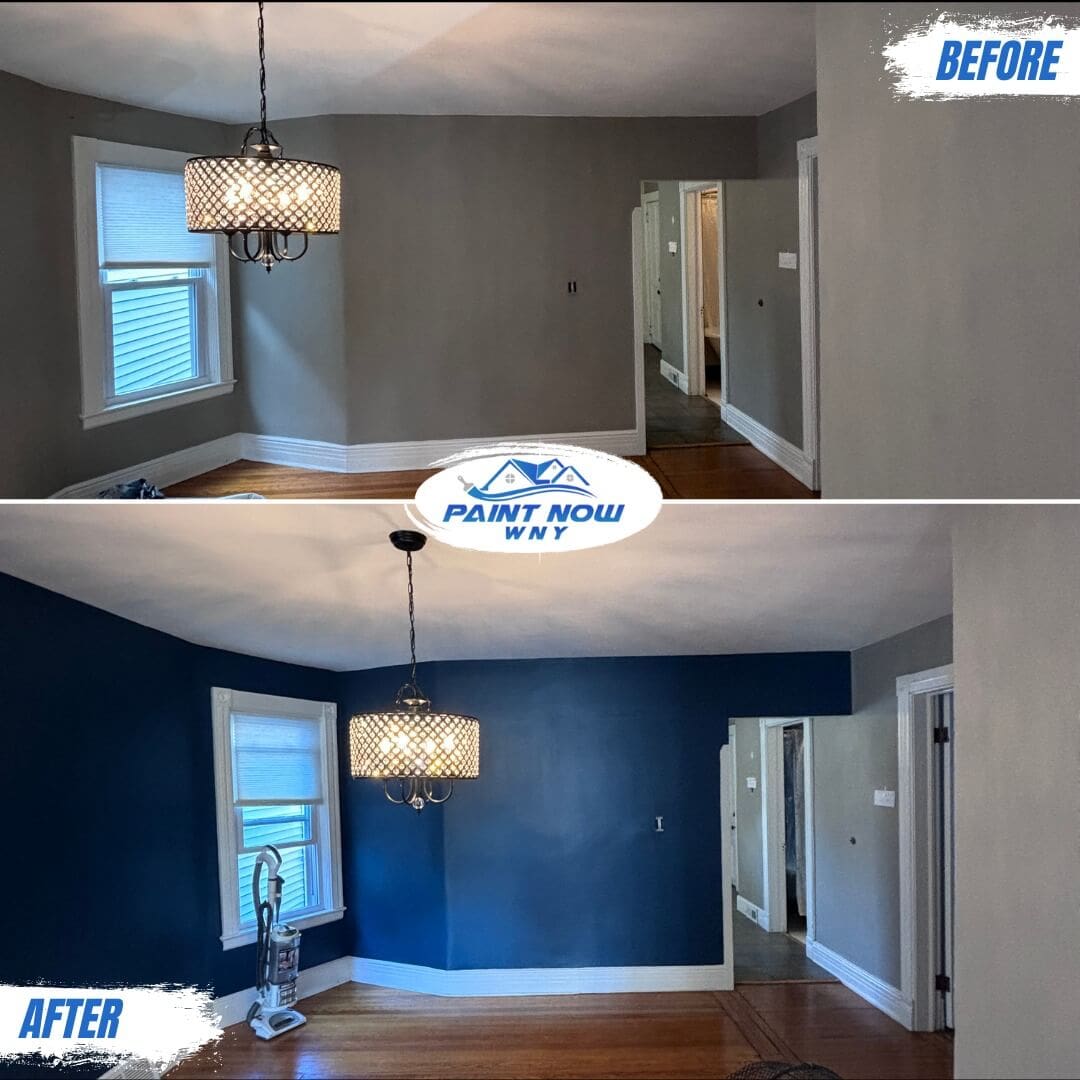 Paint-Now-WNY-Interior-B&A4 paint now wny interior painting before and after